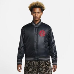 Nike Men's Premium Basketball Jacket Off-Noir Coupe Large Loose DQ6203-045 - S